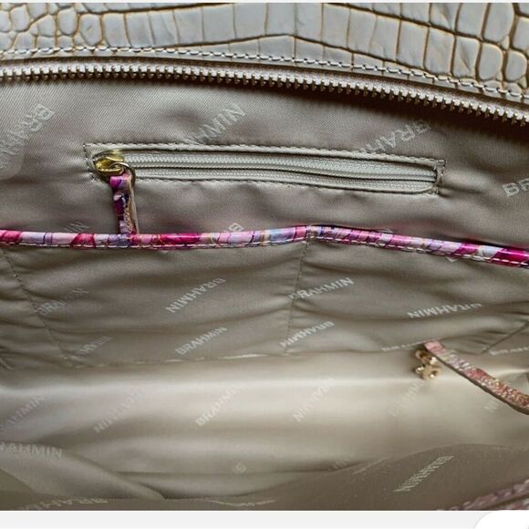 Brahmin Ashlee Ombré Entice Melbourne Bag Leather Tote Purse - Picture 2 of 5